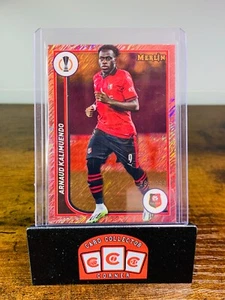2023-2024 Merlin Soccer Arnaud Kalimuendo /299 Red Stade Rennais FC * - Picture 1 of 3