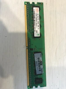 HP 404574-888 1GB 1RX8 PC2-6400U-666-12 RAM - Picture 1 of 2