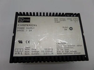 GE Fanuc IC690PWR024A 24VDC 5A Power Supply - Picture 1 of 6