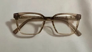 Warby Parker Hughes XN 207 Chestnut Crystal Eyeglasses Frames 47-17-130 - Picture 1 of 3