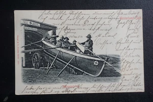AK DGzRS Westerland Sylt 1905 Rettungsstation - Bild 1 von 2