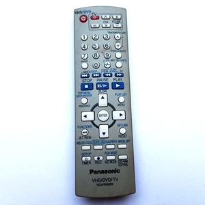 Usado Panasonic N2QAYB000006 Control Remoto VHS DVD TV Programa Audio Modo REC Menú #191 - Imagen 1 de 3