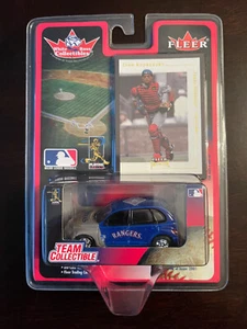 2001 IVAN RODRIGUEZ Fleer Premium Die-Cast Car Card White Rose Collectibles NEW - Picture 1 of 2