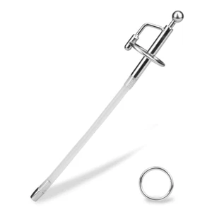 Sonde d'urètre percée avec sperm stopper Venera - Imagen 1 de 5