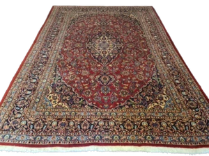 Perserteppich Orientteppich Keshan Handgeknüpfter Teppich 343x250 - Bild 1 von 16