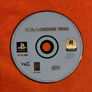Grand Theft Auto GTA London 1969 (Sony PlayStation 1, 1999) Disc & Manuals - Picture 1 of 2