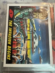 2012 MARS ATTACKS TOPPS HERITAGE "COMPLETE 85 CARD MASTER SET" - Picture 1 of 3