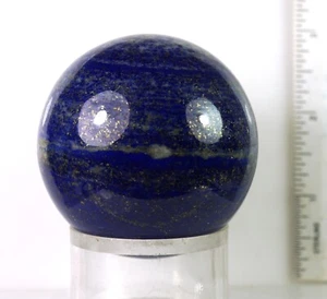 Lapis Lazuli SPHERE (#04) AAA Quality Carving - Afghanistan - Picture 1 of 3
