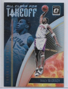 2018-19 Tracy McGrady Insert Optic Silver Prizm Basketball Card Toronto Raptors - Imagen 1 de 2