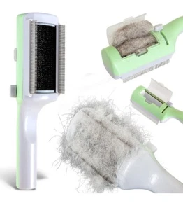 Pet Dry Cleaning Hair Removal Brush With Hair Recycling Box - Picture 1 of 6