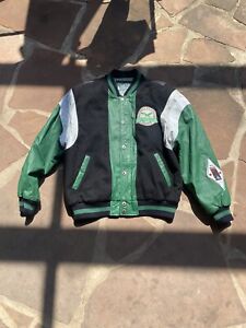 Vintage Philadelphia Eagles G-III Leather Jacket By Carl Banks Mint Condition