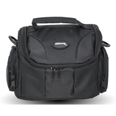 Medium Black Camera Bag Case for Canon SLR T6i T5i T4 T5 SL1 70D Camera - Image 1 of 3