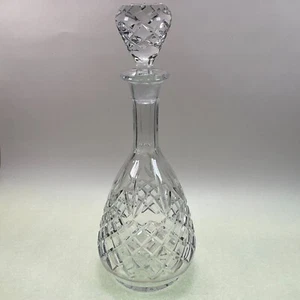 Rogaska Lead Crystal Gallia Decanter w/Stopper - Yugoslavia Vintage -Orig. Label - Picture 1 of 10