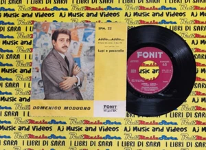 LP*45 7" DOMENICO MODUGNO Addio addio Lupi e pecorelle 1962 italy FONIT SPM. 22 - Foto 1 di 2