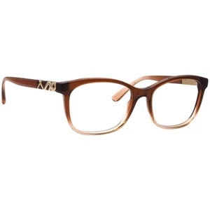 Burberry Eyeglasses B 2242 3608 Brown Gradient Square Frame Italy 53[]17 140 - Picture 1 of 6