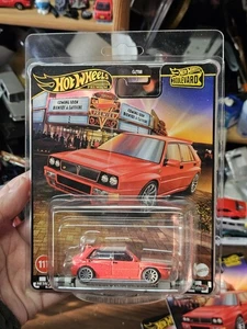 # 1/64 HOT WHEELS PREMIUM - LANCIA DELTA INTEGRALE + PROTECTOR - BOULEVARD 111 # - Foto 1 di 2