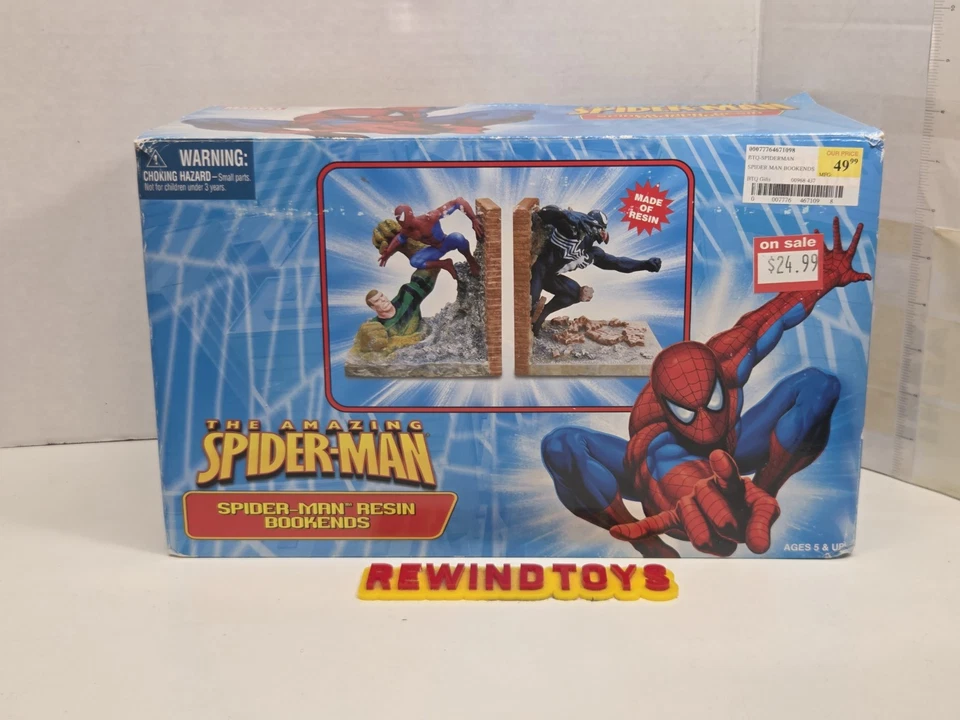 Spiderman Spider-Man Sandman Veneno Libro Finales Busto Estatua Foto 1 de 4
