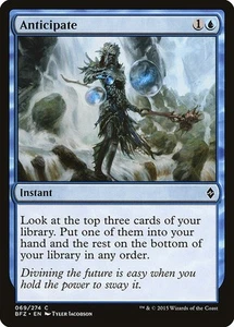 Anticipate - BFZ (Battle for Zendikar) #69 MTG Magic The Gathering - Picture 1 of 1