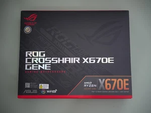 ASUS ROG Crosshair X670E Gene mATX Gaming Motherboard - Picture 1 of 24