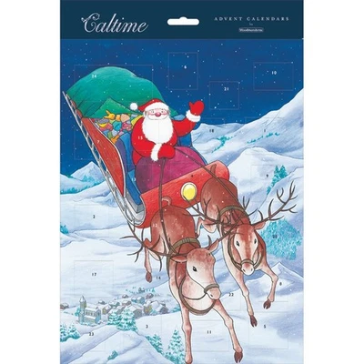 CALTIME Traditional Picture Advent Calendar Raymond Briggs Father Christmas Gift