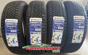 SET 4 PNEUMATICI 4 STAGIONI 185/65R15 88H DELMAX X-WEATHER II GOMME DOT2025 - Foto 1 di 3