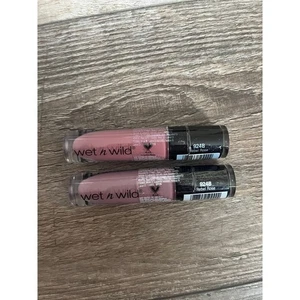 Wet n Wild MegaLast Liquid Catsuit Matte Lipstick Rebel Rose 924B x2 - Picture 1 of 2