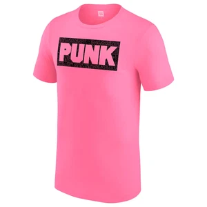 CM Punk 2025 WWE-T-SHIRT Wrestling Raw C.M S-3XL Smackdown 25 Pink - Imagen 1 de 1