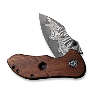 Coltello tascabile Civivi Knives Gordo Liner Lock C22018C-DS1 Guibourtia legno damascato - Foto 1 di 8