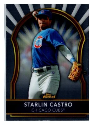 2011 Finest #33 Starlin Castro X-Fractors #/299 Free Shipping - Image 1 of 2