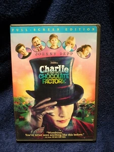 Charlie And The Chocolate Factory DVD Full Screen Edition - Picture 1 of 2