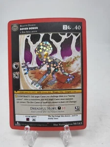 Metazoo Nightfall 1a Edizione Dover Demon Reverse Holo 39/163 RH Card - Foto 1 di 2