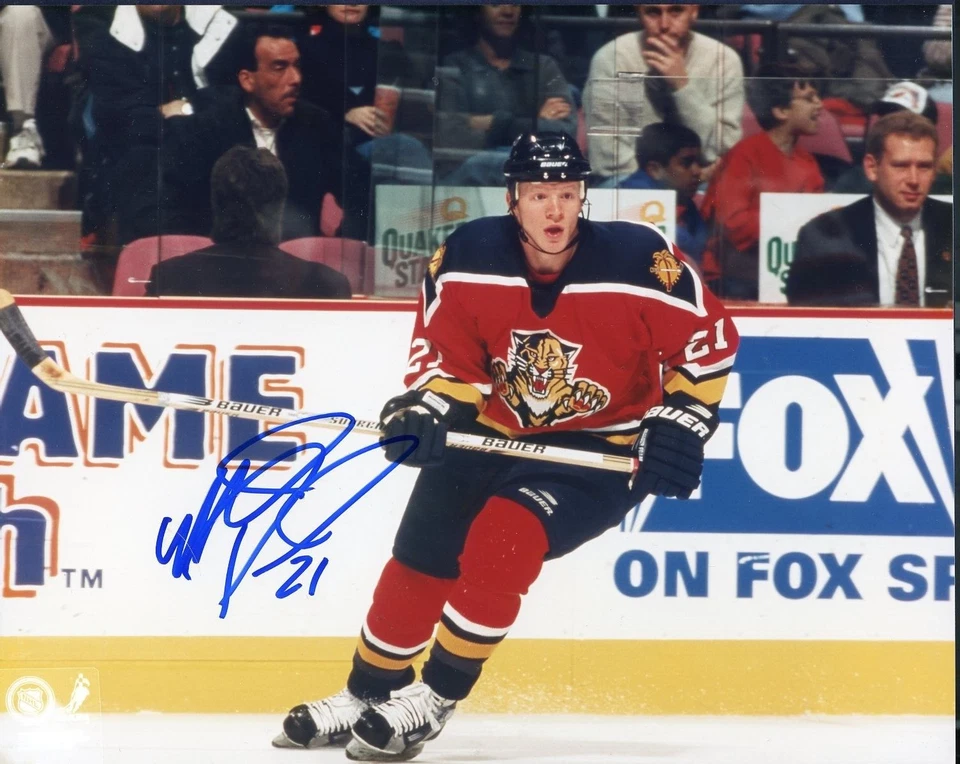 Mark Parrish  Autographed 8x10 Florida Panthers  Free Shipping     # S3038 - Image 1 of 1