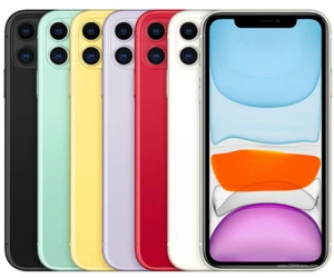 Apple iPhone 11 64GB/128GB Unlocked - Perfect Condition All Colors - Zdjęcie 1 z 18