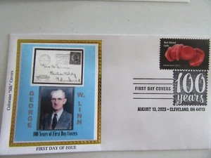2023 Cleveland Stamp Show Americover 100th Anniversary  Fdc Sc#5802a-Colorano #2 - Picture 1 of 3