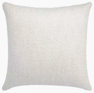 NATE HOME BY NATE BERKUS BOUCLE DECORATIVE PILLOW SIZE 20X20 COLOR PEARL NEW - Picture 1 of 8