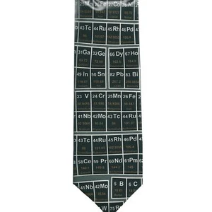 Periodensystem Chemie Wissenschaft Metall Gas Flüssigkeit Elemente Ärmel 100 % Seide Krawatte - Bild 1 von 1
