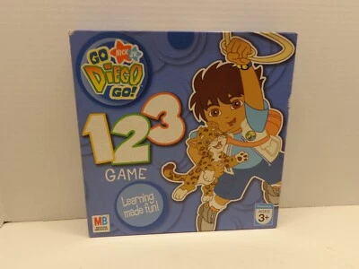 Go Diego Go! 123 Game, Milton Bradley, Nick Jr., Learning is Fun! Ages 3+ - Image 1 of 4