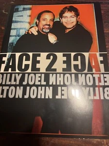Billy Joel/Elton John 2003 FACE TO FACE TOUR CONCERT PROGRAM BOOK / NMT 2 MINT - Picture 1 of 7