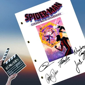 Spiderman Across the Spiderverse Script / Screenplay / Autographed reprints - Picture 1 of 3