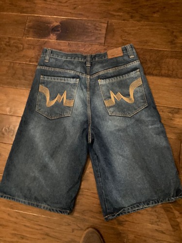 Jordan Craig pantaloncino uomo 36 pantaloncino denim ricamato