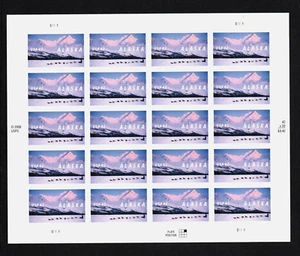 U.S. #4374 MNH, ALASKA STATEHOOD COMPLETE SHEET, FV $8.40 (2009) - Picture 1 of 2