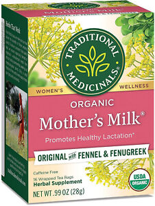 Traditional Medicinals Tea, Organic Mother'S Milk, Promotes Healthy Lactation, B