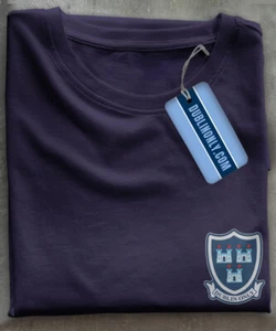 Dublin Only Crest Badge (Navy To 5XL) Hill 16 Up The Dubs COYBIB Croke Park - Picture 1 of 2