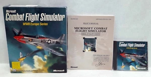 Combat Flight Simulator WWII Europe Series-Big Box PC Game w/ Disc, Manual & Box - Photo 1/10