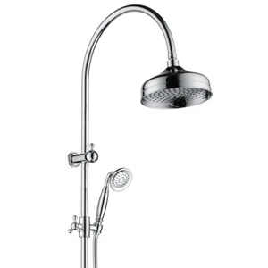 Fienza Lillian Twin Shower Outlets Overhead & Handheld Chrome 455114 - Picture 1 of 4
