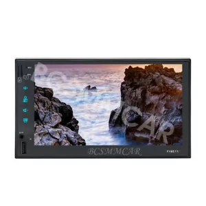 7in Double 2 DIN Car Stereo Touch Screen MP5 Player Radio Bluetooth GPS Nav WIFI - Picture 1 of 24
