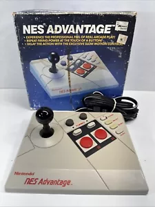 Nintendo NES-026 Advantage Controller mit Box Test funktioniert ohne Styropor oder Handbuch - Bild 1 von 13