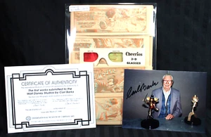 CARL BARKS PERSÖNLICHER AKTENSATZ 1954 DISNEY Cheerios Mini 3D Comics - LESEN!! - Bild 1 von 15