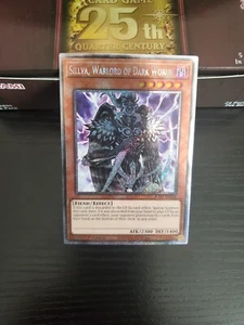 Yugioh - Sillva, Warlord of Dark World - Platinum Secret Rare - RA03-EN158 - Picture 1 of 2