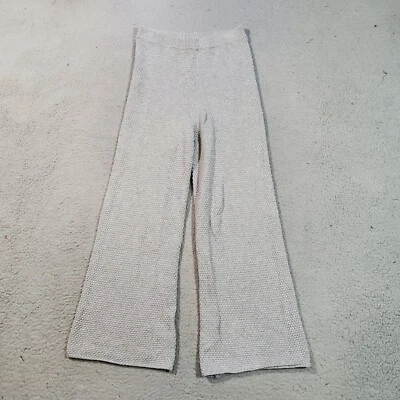 Pantalones de Playa FP Mujer Extra Pequeños Gris Hailee Pierna Ancha Tobillo Cintura Alta Boho Foto 1 de 4